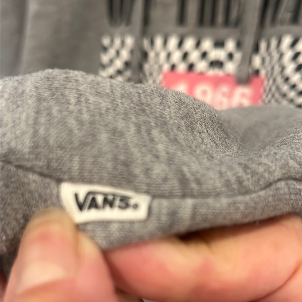 Vans “Off The Wall 1966” Gray Hoodie - Picture 4 of 7